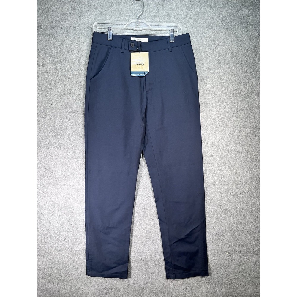Tilley Wanderer Halifax Pants Wanderer Collection Navy Size 30 NWT